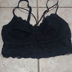 Black Bralette Top